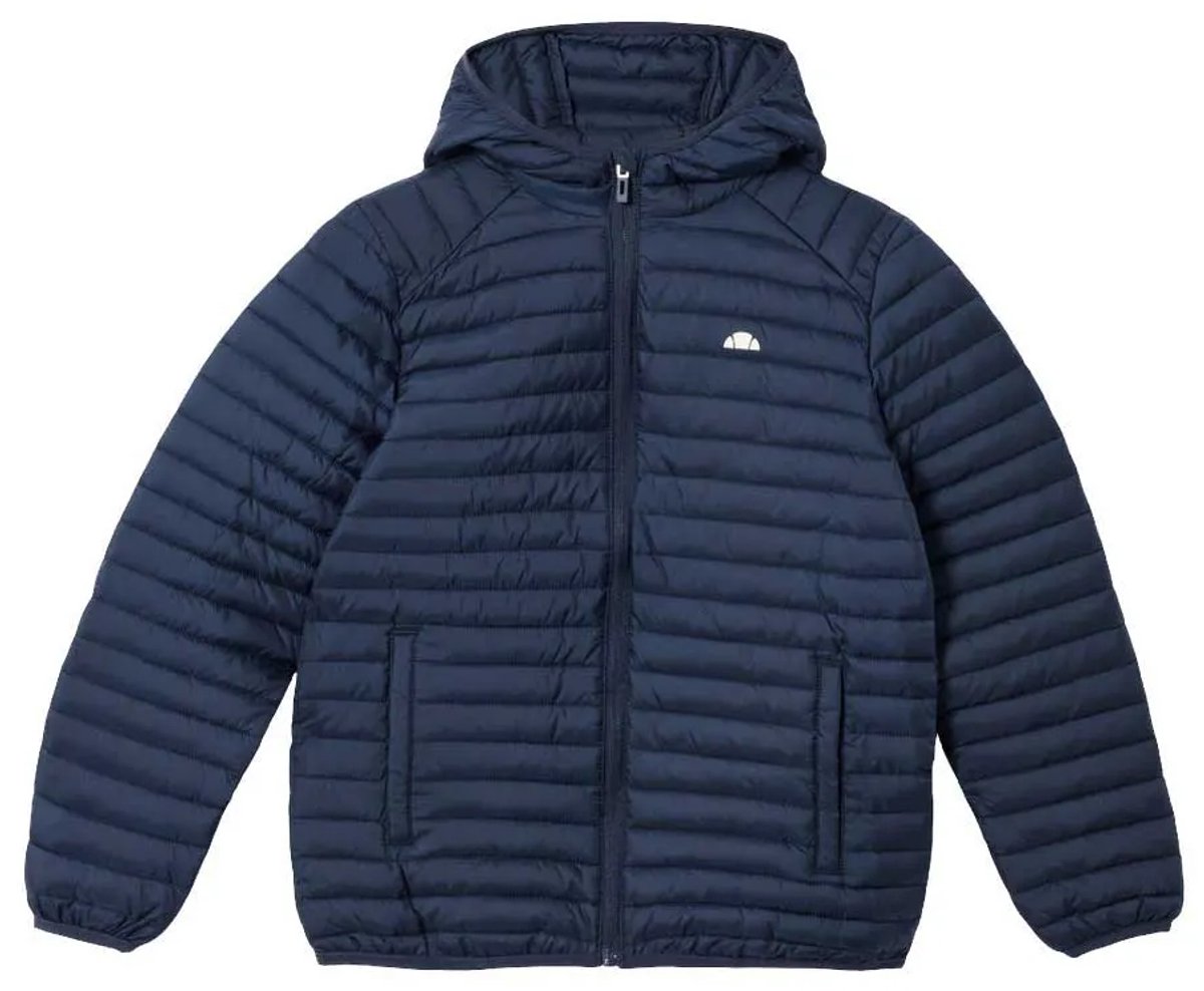 Ellesse Lbardon Gewatteerde Jas 13-14 Years Jongens Meisjes Blauw
