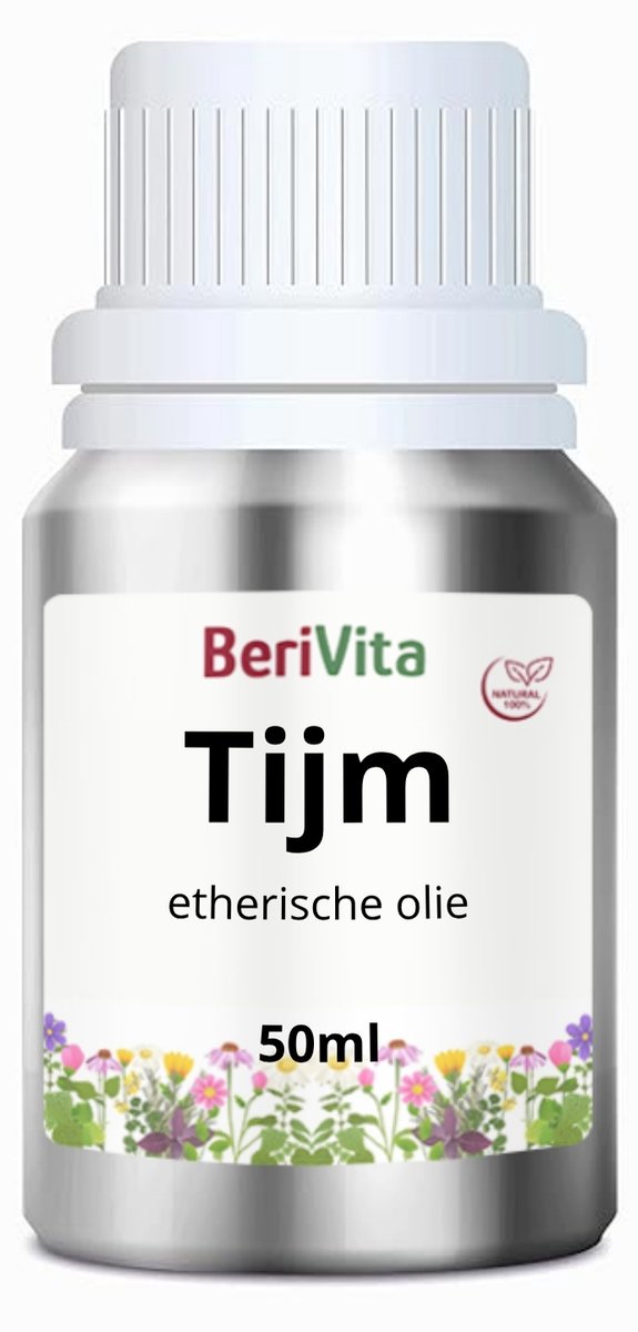 Tijmolie 50ml - Pure Etherische Tijm Olie - Thyme Oil