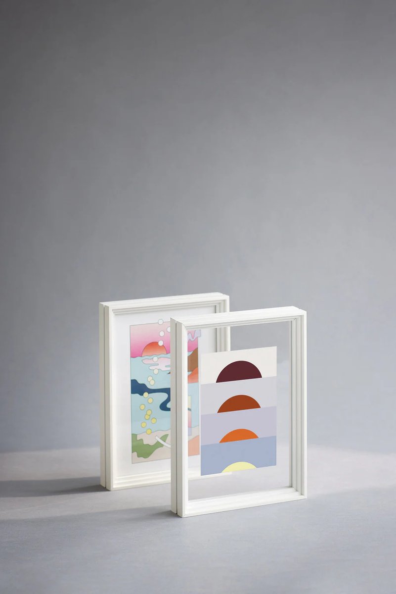 Moebe Standing frame white