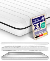 Matras - 180x200 - 7 zones - mousse froide - coutil premium plus - 15 cm - Ferme