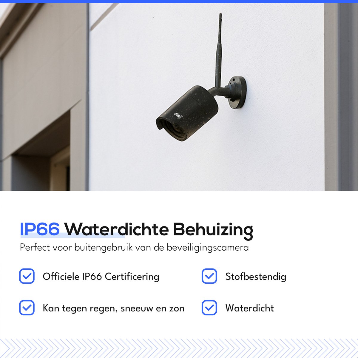 Teceye Compleet Camera Beveiliging Set met 5x Wifi IP Camera - CCTV Camerasysteem - Beveiligingscamera binnen - Wifi Beveiligingscamera Set Buiten - Beveiligingscamera - Beveiligingscamera buiten - Beveiligingscamera Draadloos buiten – foto 2