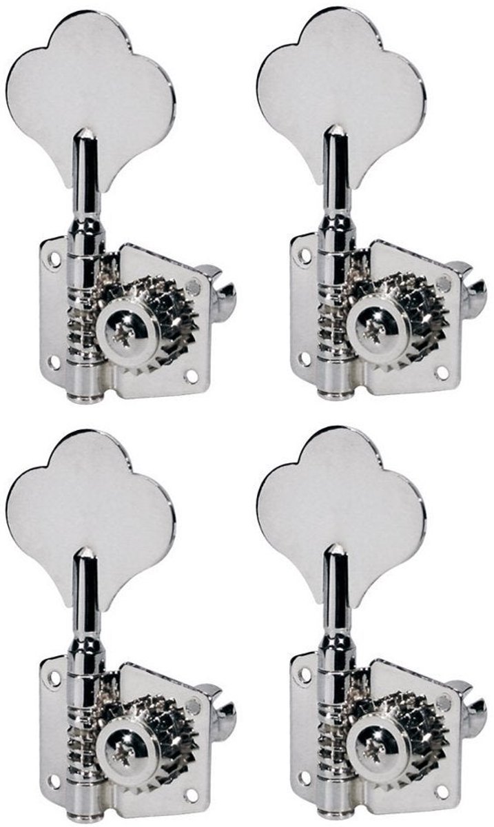 Boston 88-CL Bass Guitar Machine Heads 4L Chrome - Basgitaar stemmechaniek