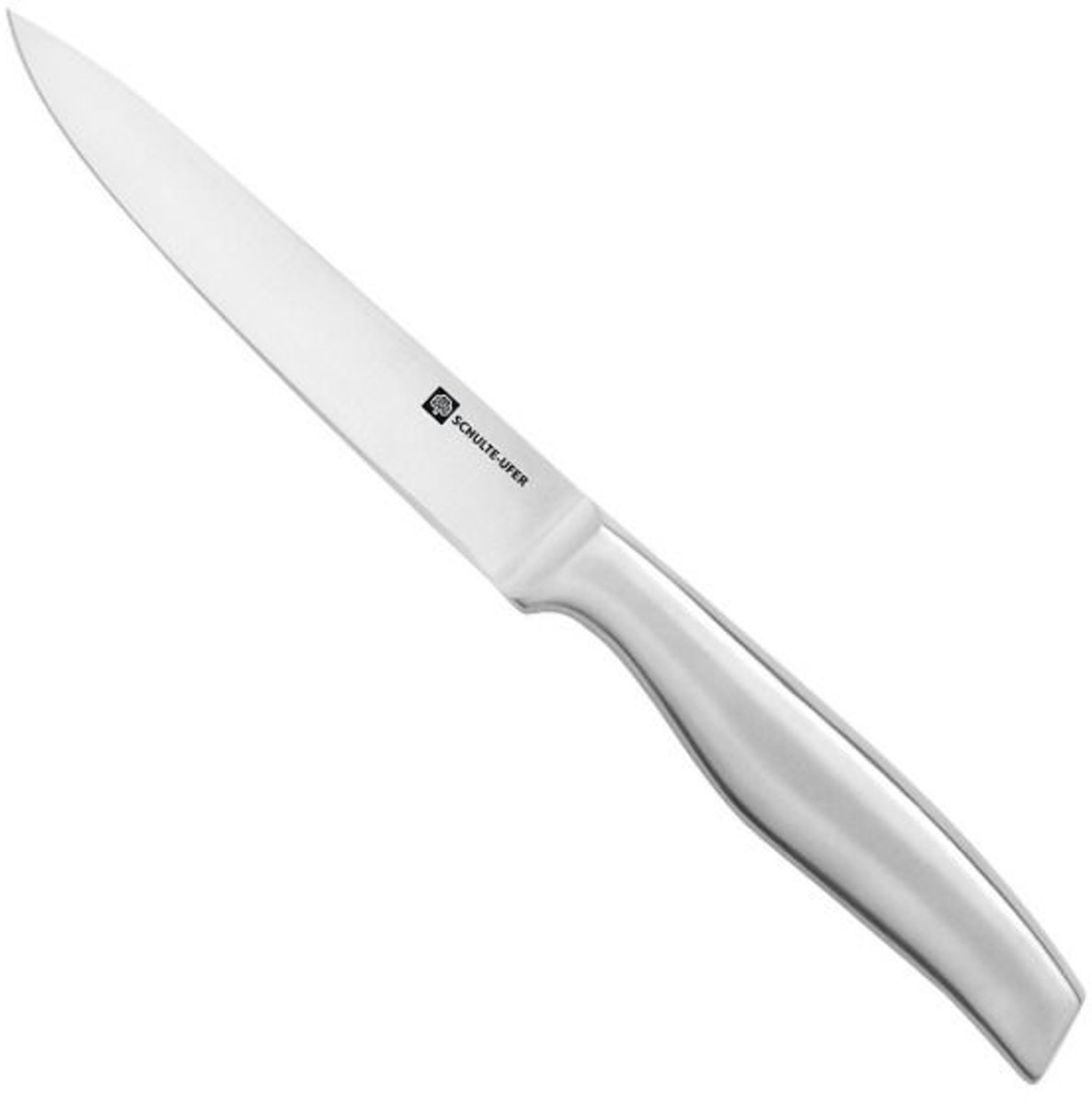 Schulte-Ufer Pro Series Allround Keukenmes 12 cm – Roestvrij staal – Multifunctioneel universeel keukenmes