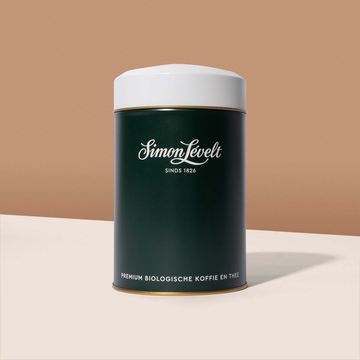 Simon Lévelt koffieblik donkergroen 250g