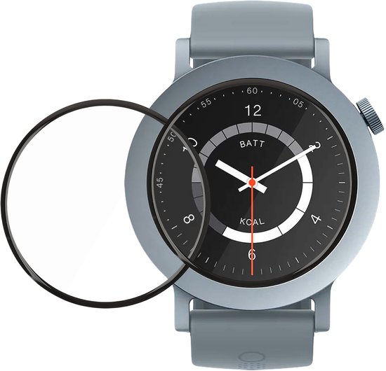 kwmobile Beschermfolie geschikt voor CMF Watch 3 Pro Schermbeschermer - 2 x screenprotector smartwatch anti kras