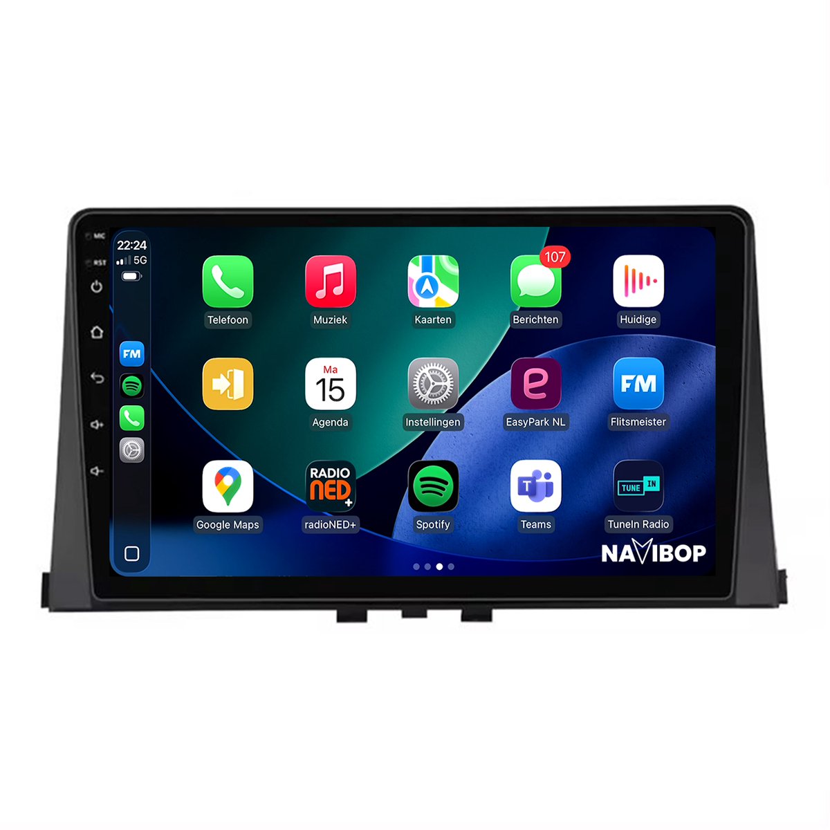 Geschikt voor Opel Rifter | Android 14.0 Autoradio | Apple CarPlay & Android Auto | 2GB RAM & 32GB opslag | Draadloze verbinding | HD Touchscreen | FM, AM, DAB+ Radio | Bluetooth handsfree bellen | 2019, 2020, 2021, 2022