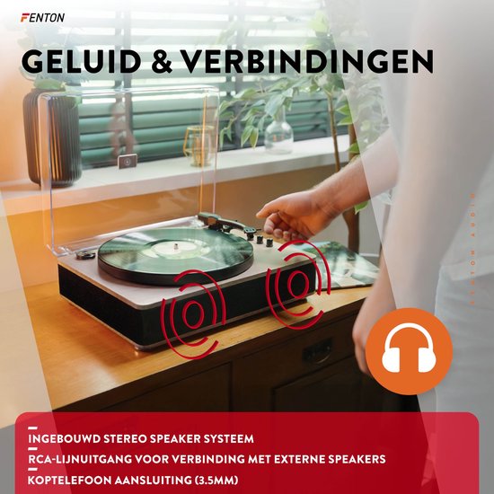 Fenton RP162W Plattenspieler HQ BT Weiß - günstig bei LTT