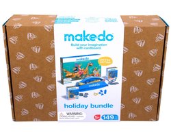 Makedo Holiday Bundle - bouwen met karton - volledige set