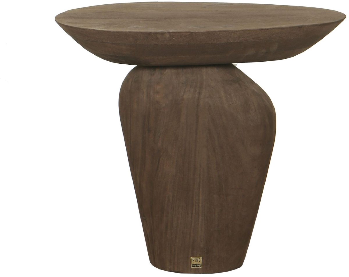 PTMD Bijzettafel Harshad - Bruin - 55x35x50cm