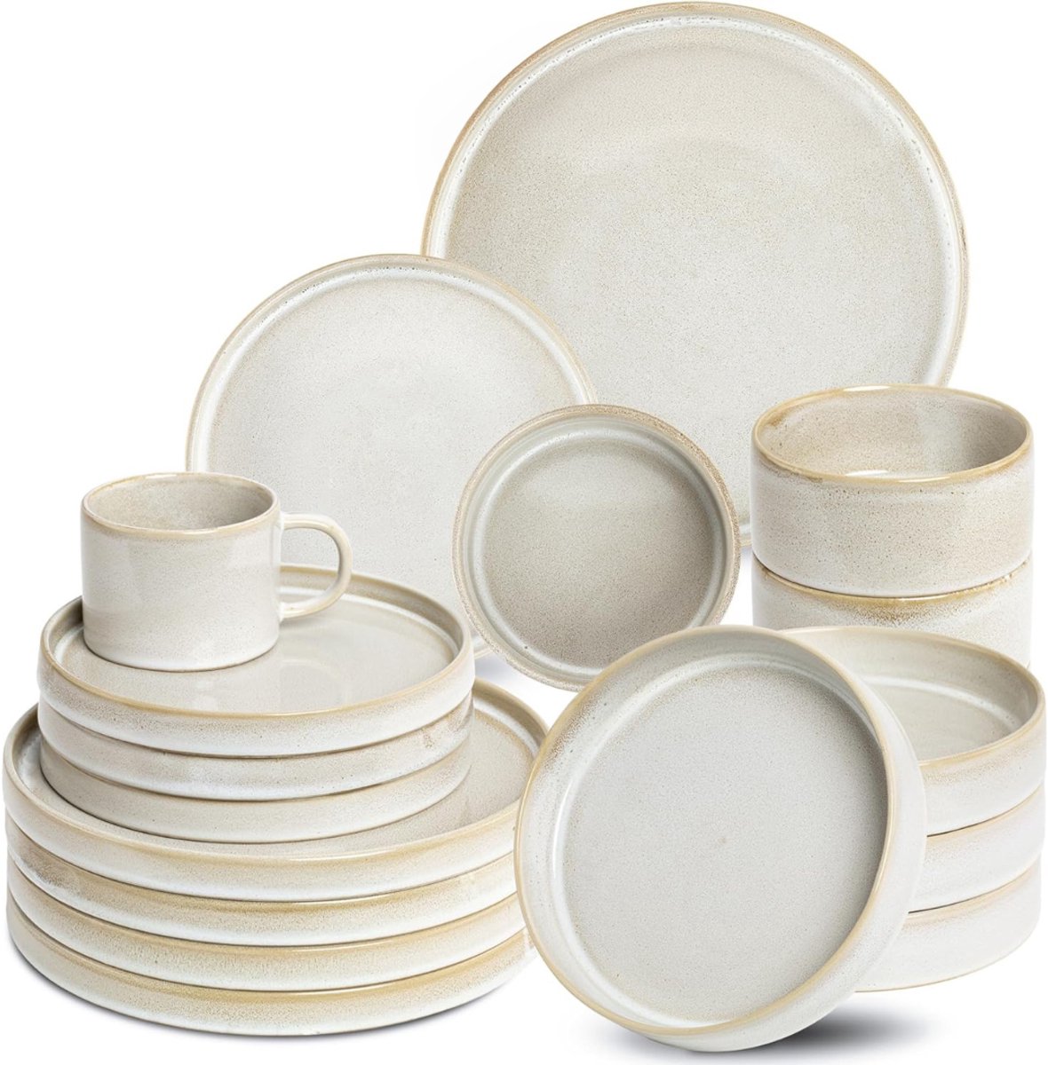 White-Label® Serviesset 8 Persoons - Serviessets - Bordenset - Chique Bordenset - Porselein