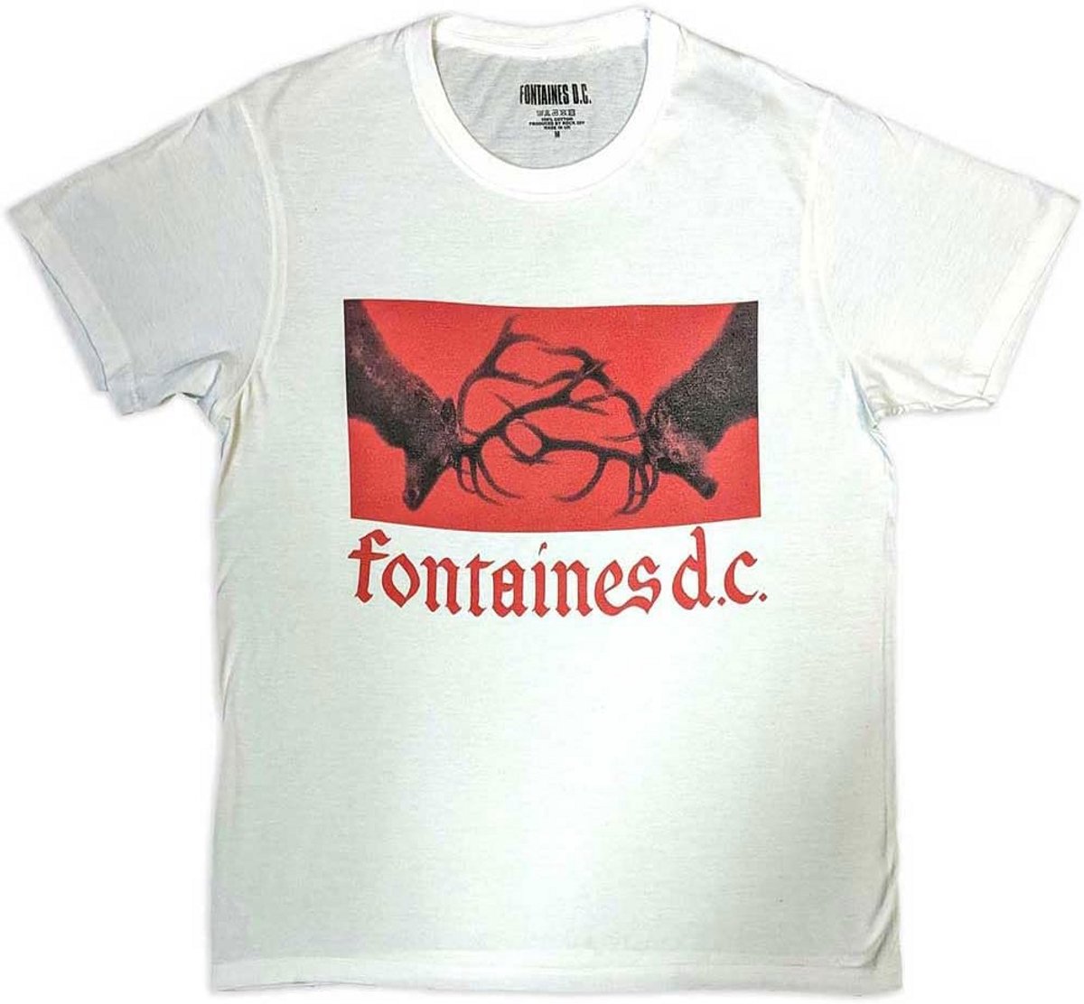 Unisex T-shirt met Gotisch Bandlogo voor Muziekliefhebbers