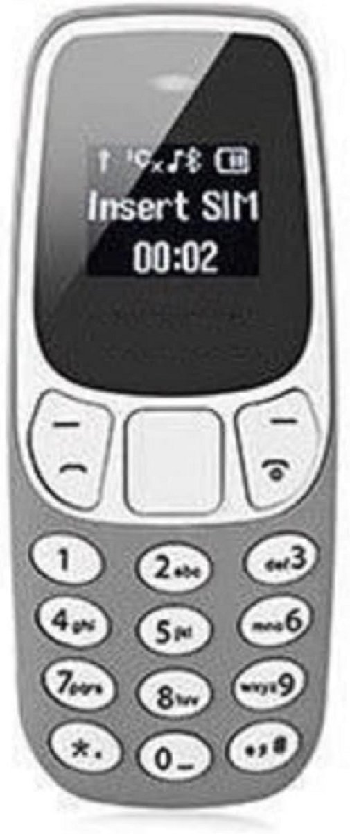 Ultra Kleine Mobiele Telefoon Dual SIM Bluetooth Dialer Draadloze Headset Functie