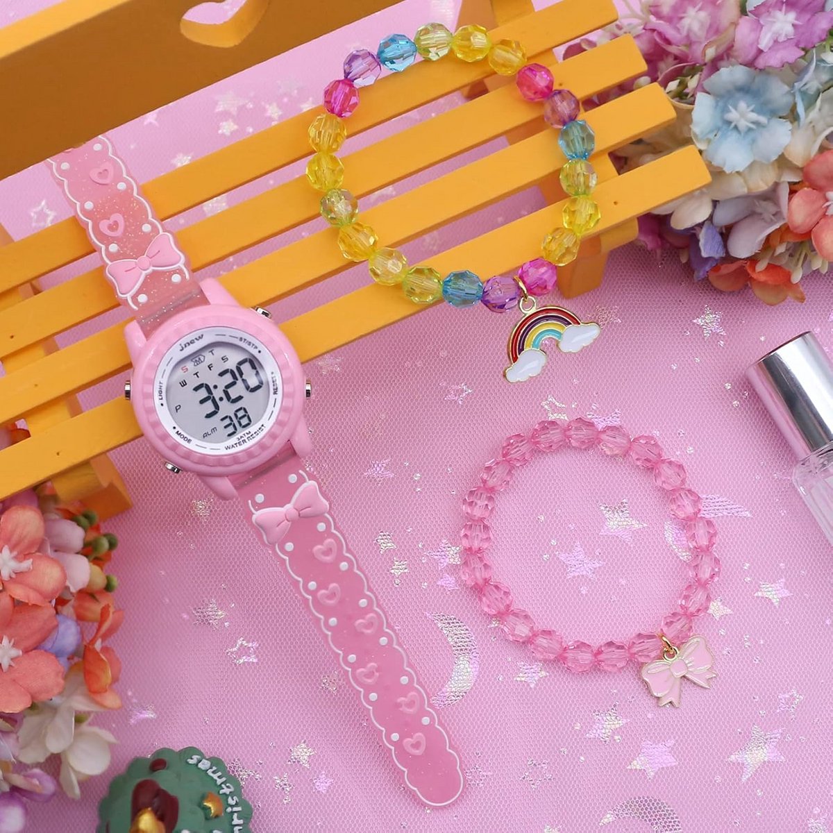 Waterdicht Kinderhorloge met Alarm en Flashlicht - Leuk Cadeau