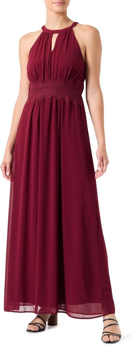 Lange Halterneck Maxi Jurk voor Dames - Feestelijke Avondkleding