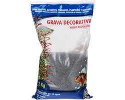 Klassieke Grind voor Aquarium of Terrarium - Zwart