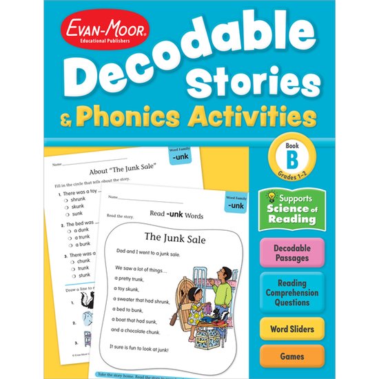 Decodable Stories and Phonics Activities- Decodable Stories  ... - cover