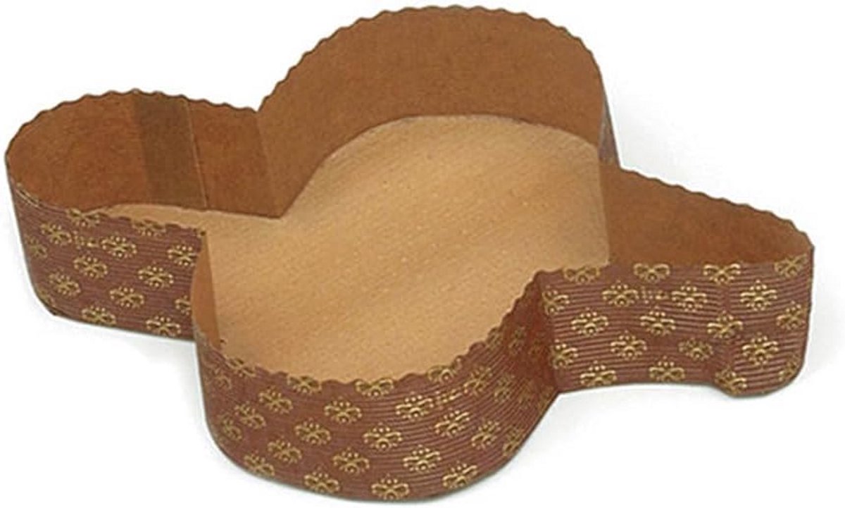 Colomba Pannen 5 inch, Bruin, van Cellulose Papier, 750 g - 5 Stuks