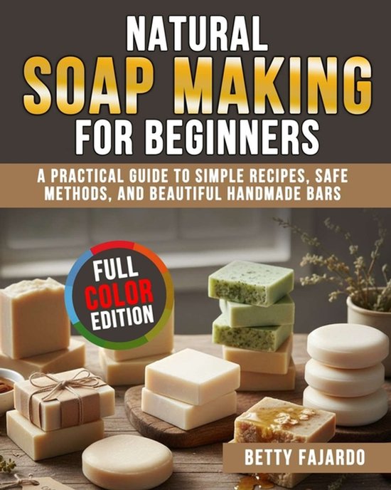 Natural Soap Making for Beginners - cover