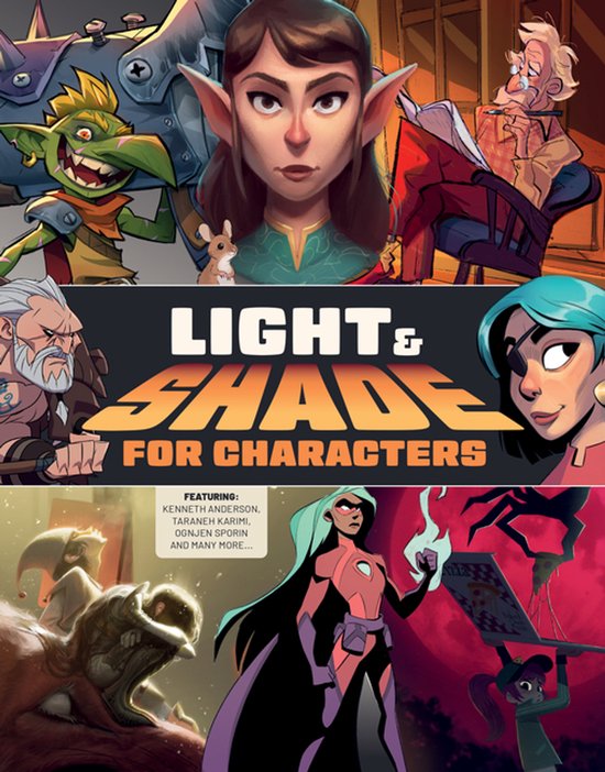 Create & Learn Collection - Light & Shade for Characters - cover