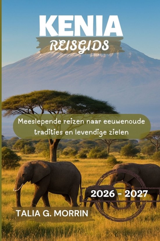 Kenia Reisgids 2026-2027 - cover