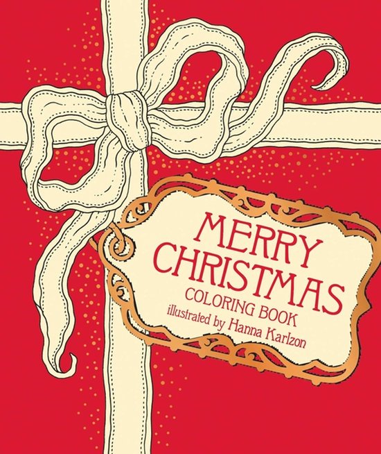 Merry Christmas Coloring Book - cover