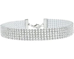 Elegante Choker-Halskettingen met Strass Steentjes voor Dames