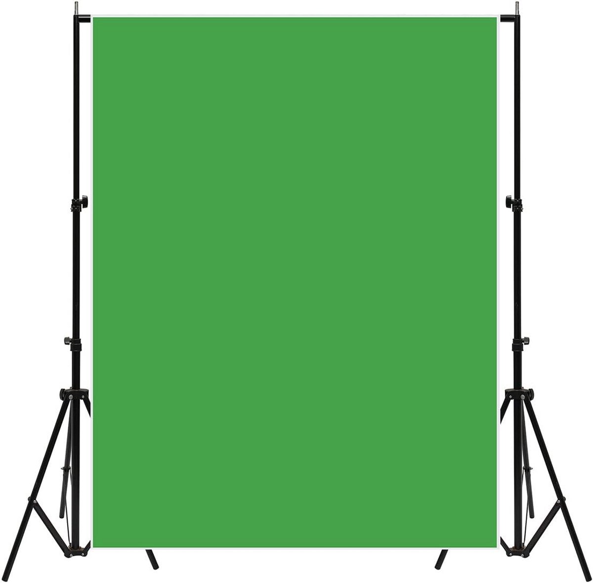 Groene Chromakey Achtergrond 1,5x2,1m - Canvas Fotografie Studio
