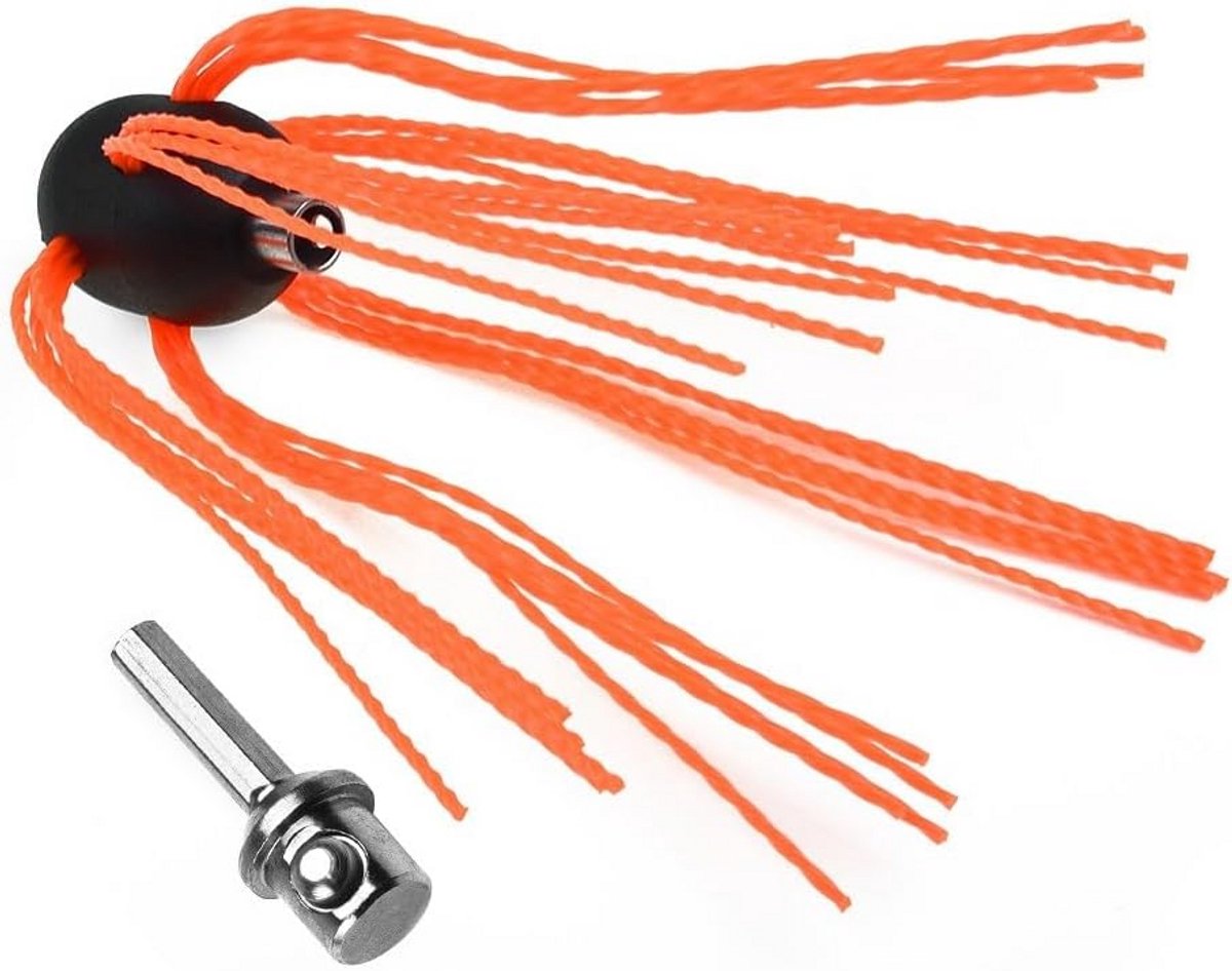 Rookvogel Borstelset Aluminium met Nylon Borstel Geschikt voor 100-300 mm Diameter