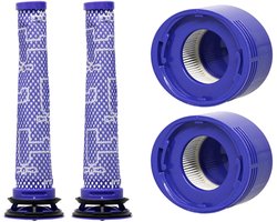 Propex Parts Stofzuigerfilter - Geschikt voor Dyson V7 / V8 - 965661-01 & 967478-01 filterset - Eenvoudige installatie en onderhoud - 2 stuks
