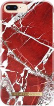iDeal of Sweden iPhone 8 Plus / 7 Plus Fashion Back Case Scarlet Red Marble