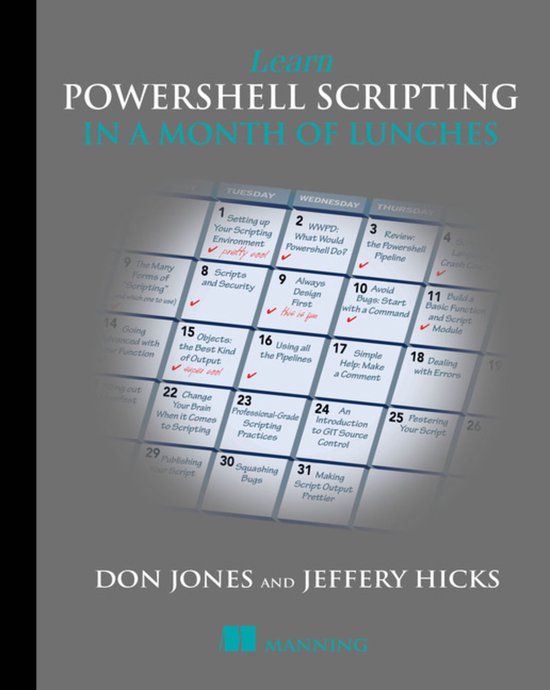 Learn PowerShell Scripting in a Month of Lunches - cover