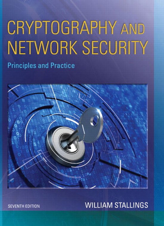 Cryptography and Network Security - cover