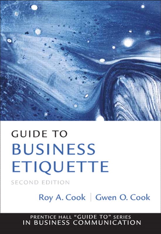 Guide to Business Etiquette - cover