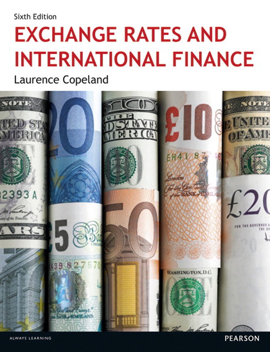 Omslag van Exchange Rates and International Finance