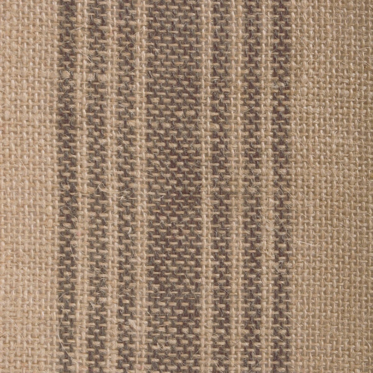 Jute Tafelloper Met Middenstreep in Grijs - Rustieke Tafeldecoratie