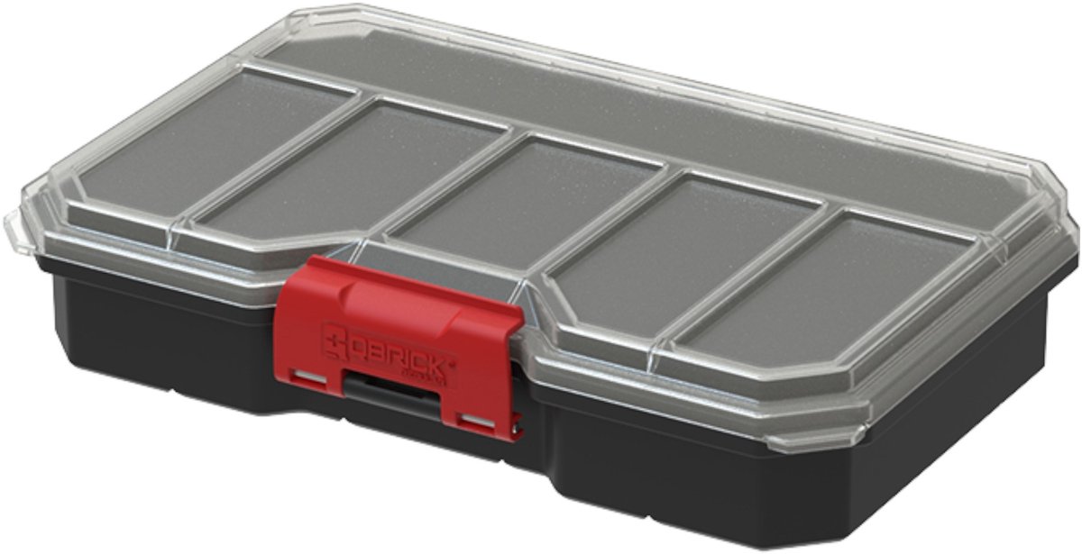 Qbrick Regular Compact M Gereedschapskist Zwart - Organizer