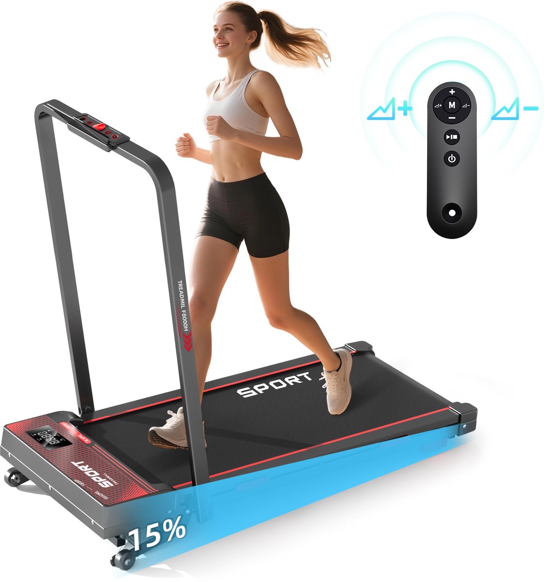 Y-RAIN Loopband 12 km/u Inklapbaar