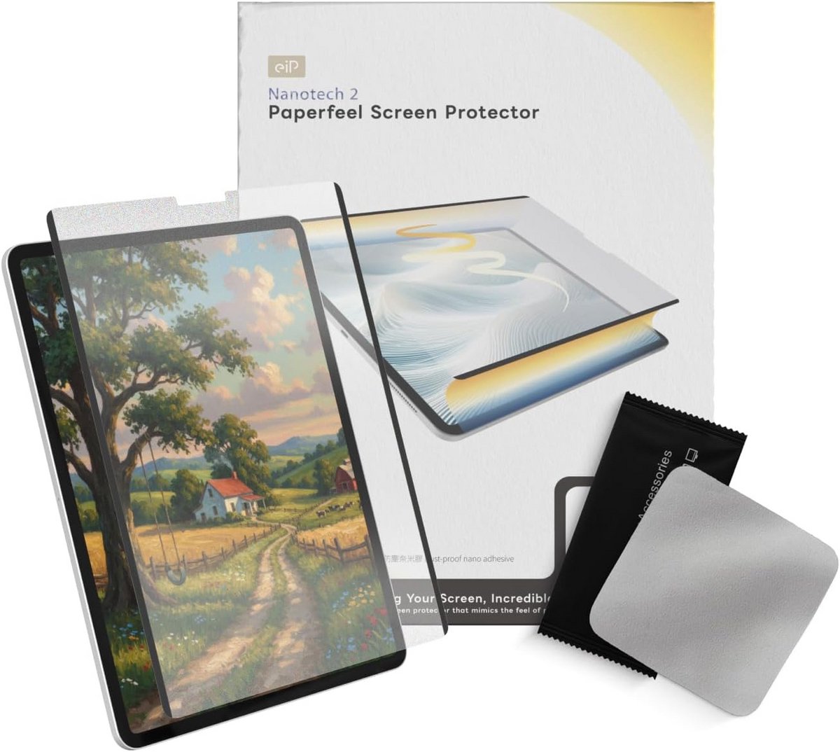 Schermbeschermer met Papiergevoel voor iPad Pro 19 inch (2024) - Perfect voor Tekenen en Schrijven