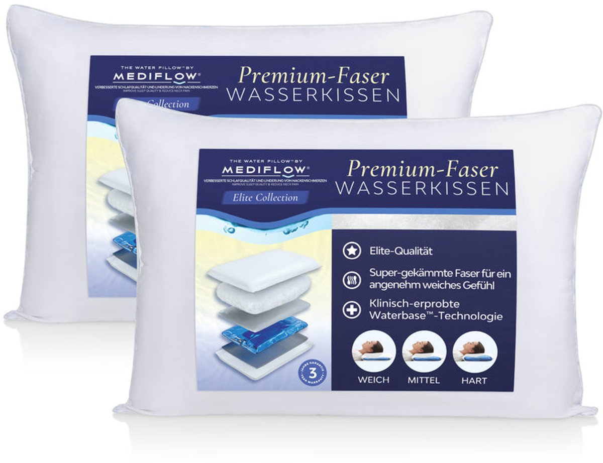 Mediflow Elite waterkussen voordeelpack 2pc