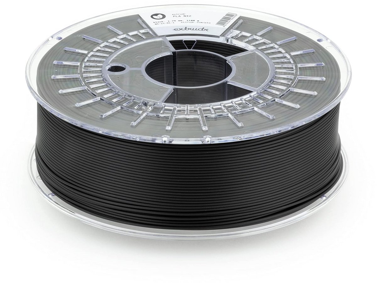 Mat Zwart 1.75mm 3D Printer Filament (1kg) - Sterk PLA Materiaal
