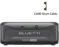 BLUETTI B300K 2,764.8 Wh LFP uitbreidingsaccu voor Zonnegenerator Apex 300/AC200L/AC300/AC500- voor Camper, Noodstroomvoorziening voor thuis