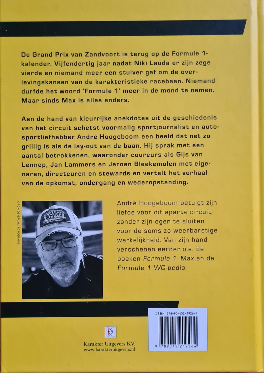 Zandvoort - back cover