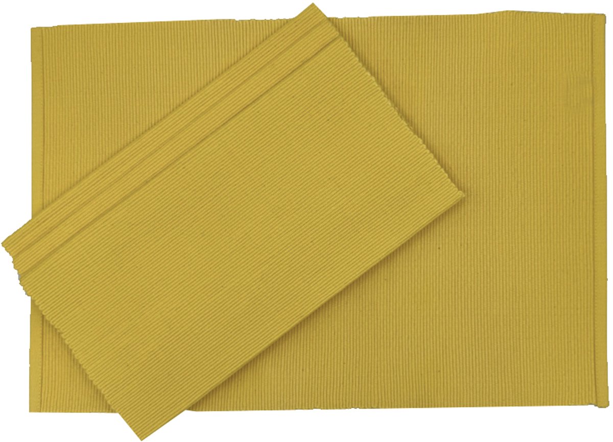 Skagen placemat yellow - set van 4