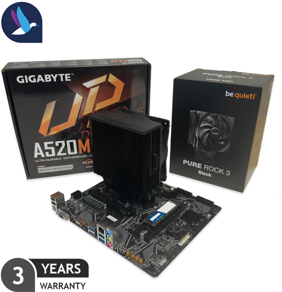 Kooiker AMD Upgrade-kit - Ryzen 7 / 5700G | Gigabyte A520M | - Kooiker Automatisering - €459,00