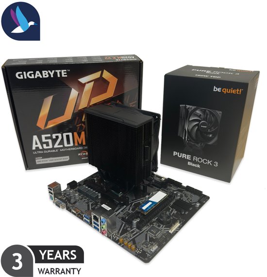 Kooiker AMD Upgrade-kit - Ryzen 7 / 5700G | Gigabyte A520M | 1 TB SSD - NVMe | Windows 11 Pro