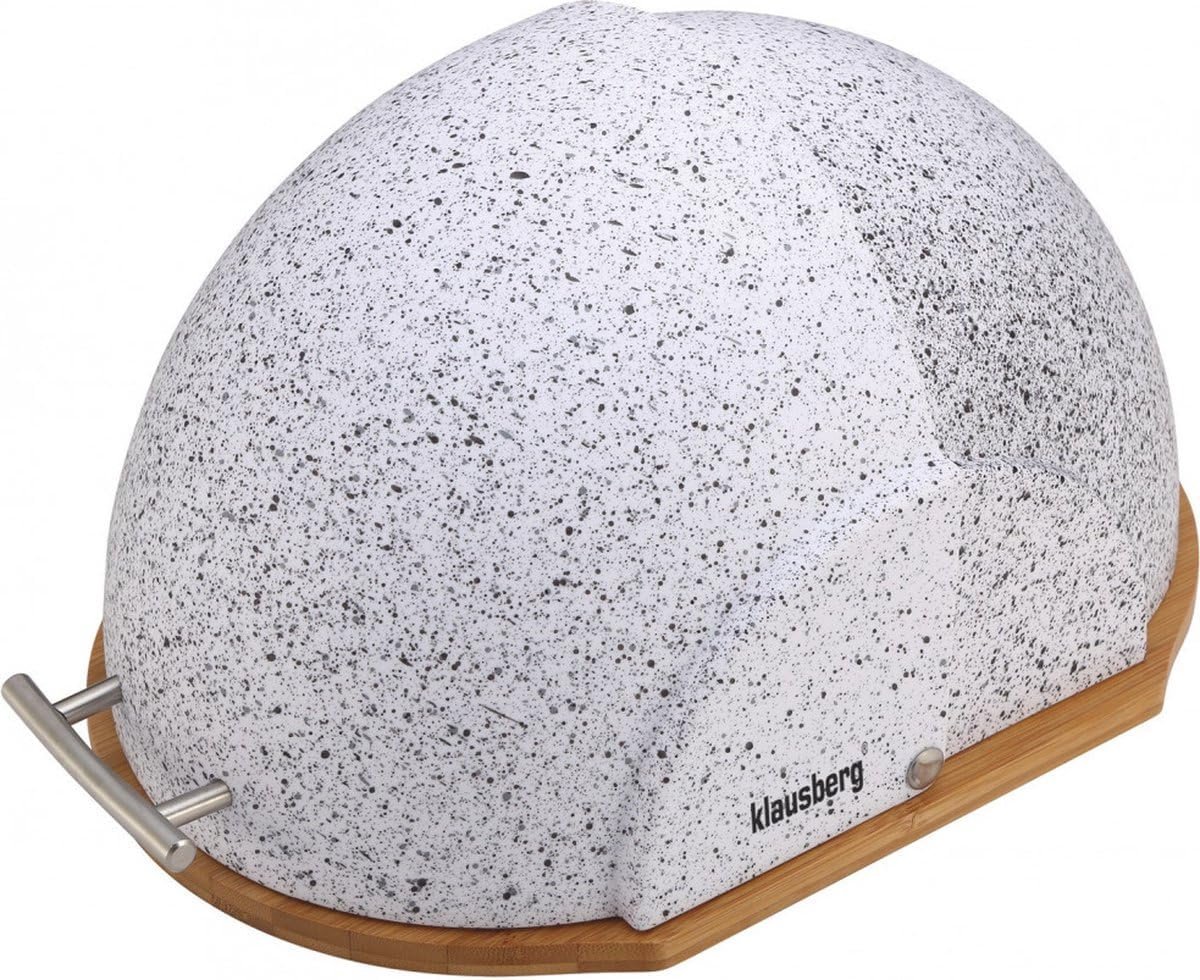 Zwarte Broodtrommel - Perfect voor Vers Brood