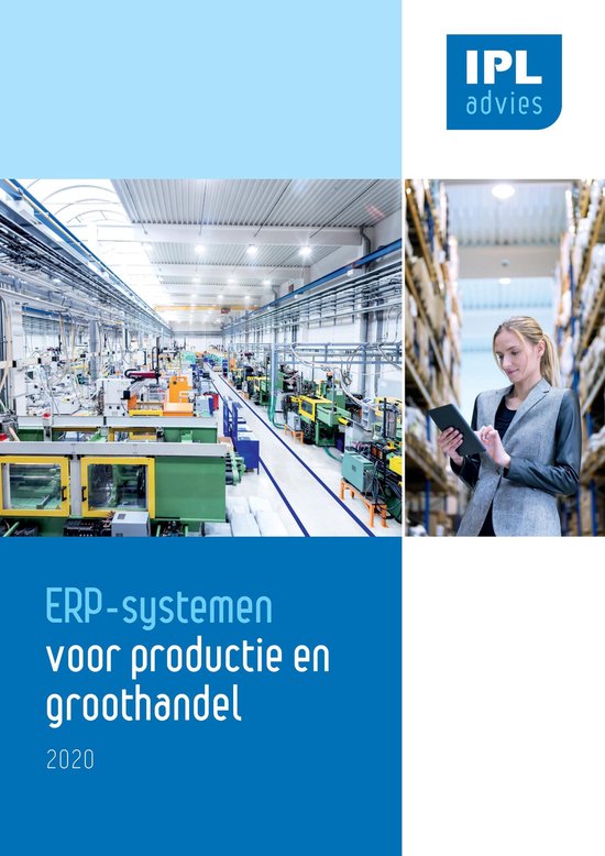ERP-systemen voor Productie en Groothandel 2020 - cover
