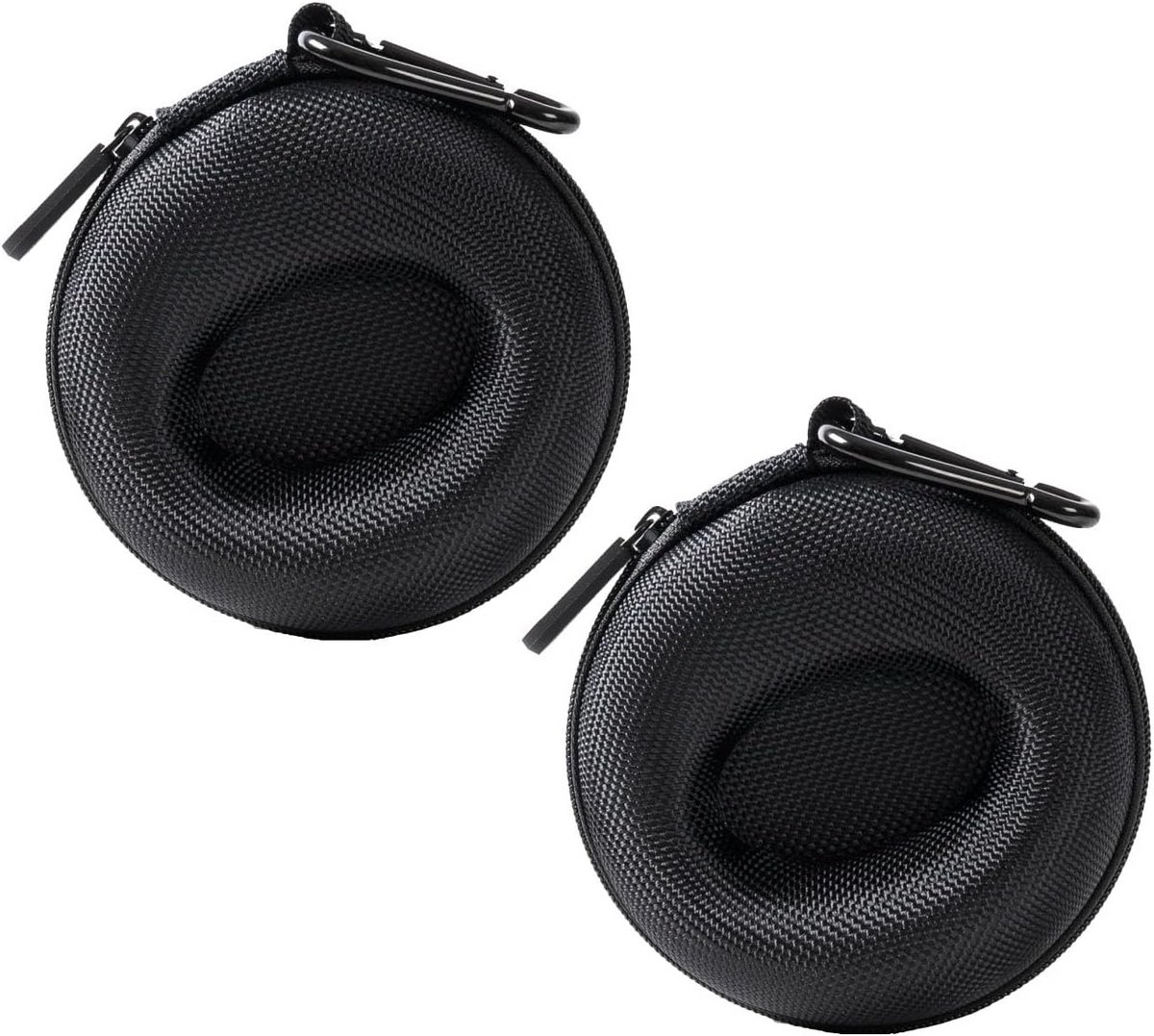 Set van 2 Luxe Reishoesjes voor Horloges met Poetsdoek - Beschermende Tas voor Heren en Dames