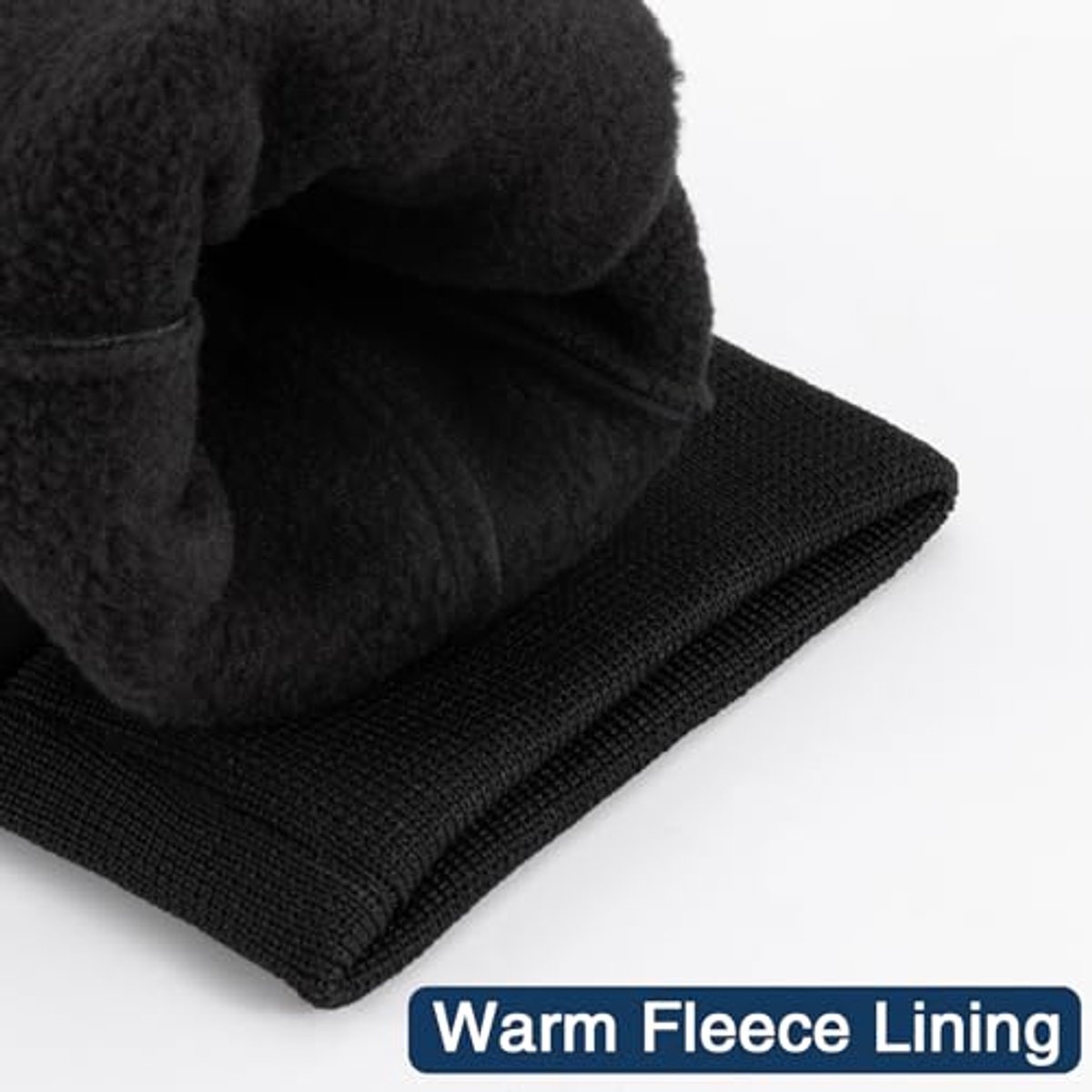 Warme winterhandschoenen voor mannen en vrouwen, touchscreen, winddicht, antislip, thermische handschoenen voor koud weer, waterdichte fietshandschoenen voor wandelen, rijden, fietsen, zwart — cadeau in Sport & Outdoor - foto 6