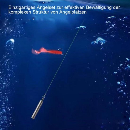 Allecta - Set van 30 stuks visgewichten voor hengel, drop-shot en druppel-shot. van Allecta — afbeelding 4